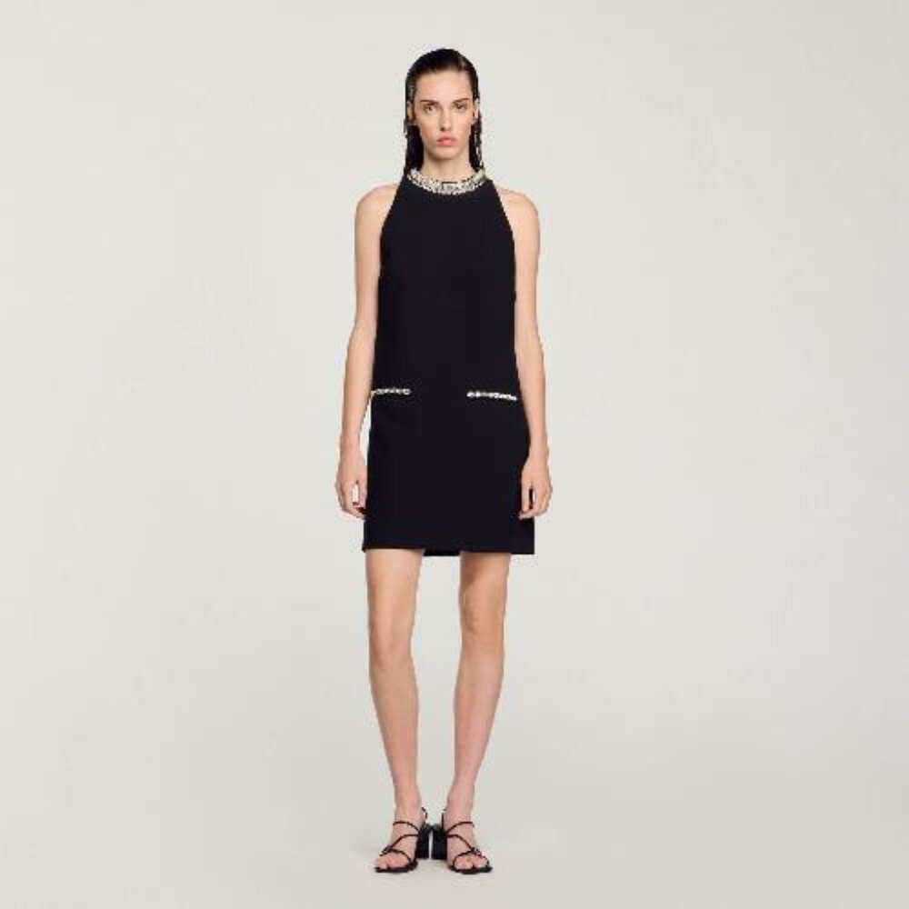 BRAND NEW WITH TAG SANDRO DRESS, SIZE 36